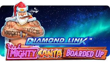 Diamond Link Mighty Santa Boarded Up (Linked)